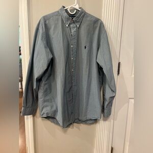 Ralph Lauren Blue Casual Button Down Shirt